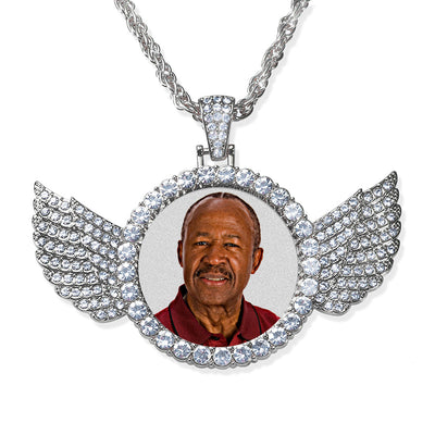 Angel Wings Memory Necklace